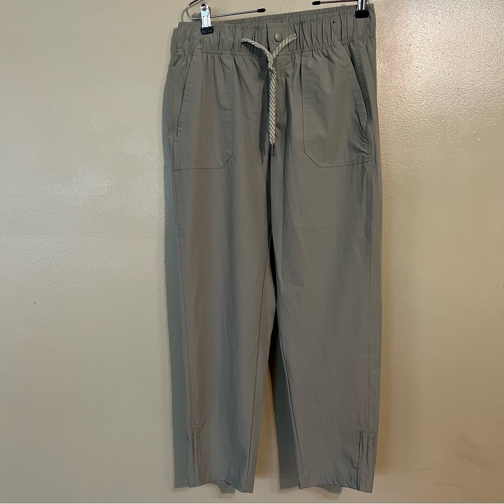 Avalanche Womens Green Nylon Athletic Active Wear Joggers Pull On Draw String S